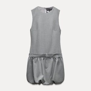 Zara Gray Sleeveless Dress